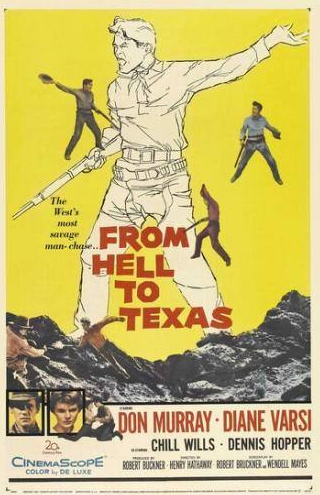 Дон Мюррэй и фильм Из ада в Техас (1958)
