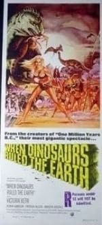 Когда на земле царили динозавры кадр из фильма