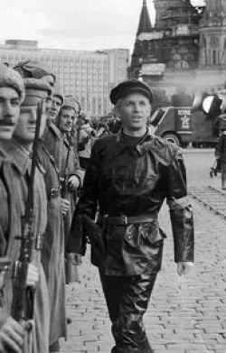 Александр Кутепов и фильм Красная площадь Комиссар Амелин, год 1918 (1970)