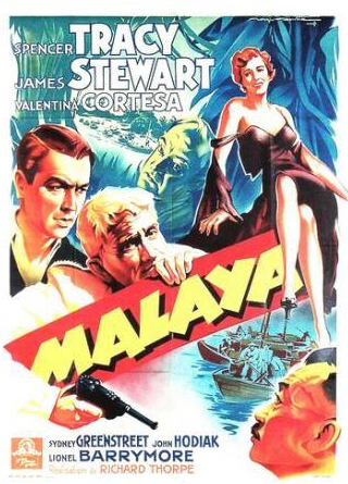 Сидни Гринстрит и фильм Малайя (1949)
