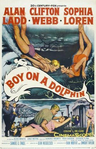 кадр из фильма Мальчик на дельфине