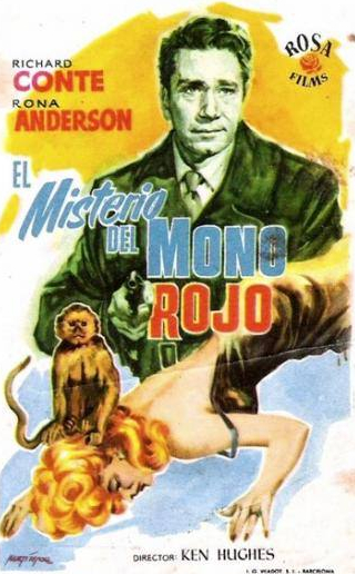 Ричард Конте и фильм Маленькая красная обезьяна (1955)