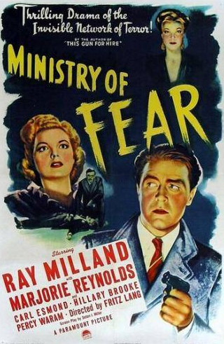 Рэй Милланд и фильм Министерство страха (1943)