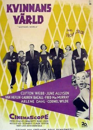 Клифтон Уэбб и фильм Мир женщины (1954)