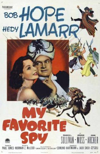 Хеди Ламарр и фильм Мой любимый шпион (1951)