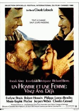 Анук Эме и фильм Мужчина и женщина 20 лет спустя (1986)