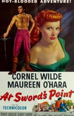 Корнел Уайлд и фильм На кончике шпаги (1952)