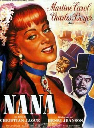 Мартина Кароль и фильм Нана (1955)