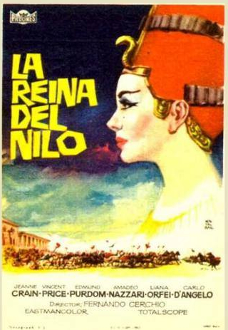 Винсент Прайс и фильм Нефертити, королева Нила (1961)