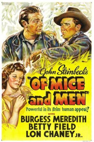 Роман Бонен и фильм О мышах и людях (1939)