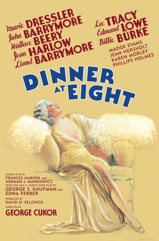 Джон Бэрримор и фильм Обед в восемь (1933)