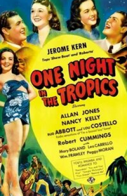 Роберт Каммингс и фильм Одна ночь в тропиках (1940)