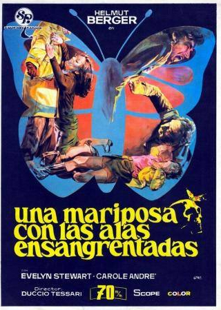 Хельмут Бергер и фильм Окровавленная бабочка (1971)