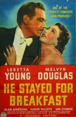 Мелвин Дуглас и фильм Он остался на завтрак (1940)