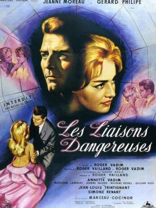 Жанна Моро и фильм Опасные связи (1959)