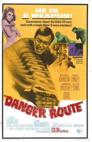 Ричард Джонсон и фильм Опасный маршрут (1967)