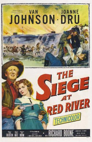 Ричард Бун и фильм Осада на Красной реке (1954)
