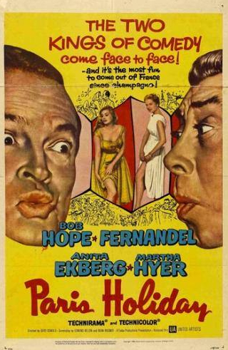 Боб Хоуп и фильм Парижский праздник (1958)