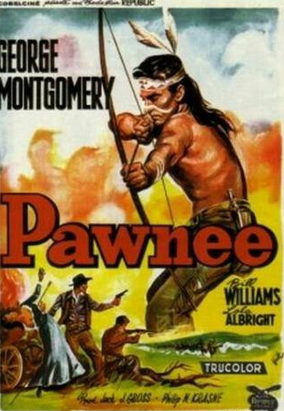 Джордж Монтгомери и фильм Pawnee (1957)