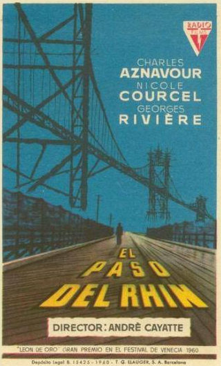 Шарль Азнавур и фильм Переход через Рейн (1960)