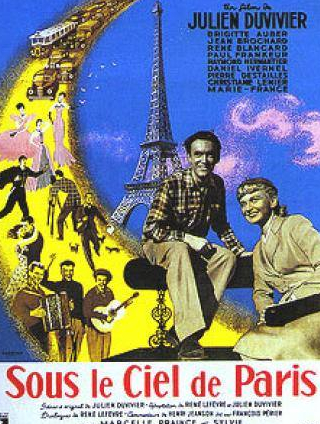 Даниэль Ивернель и фильм Под небом Парижа (1951)