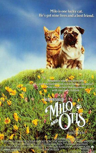 Дадли Мур и фильм Приключения Майло и Отиса (1986)