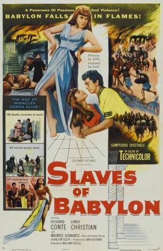Ричард Конте и фильм Рабы Вавилона (1953)