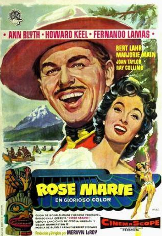 Берт Лар и фильм Роз-Мари (1954)