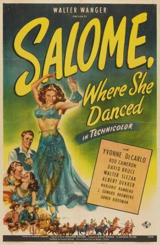 Ивонн де Карло и фильм Саломея, которую она танцевала (1945)