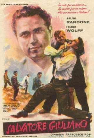 Сальво Рандоне и фильм Сальваторе Джулиано (1961)