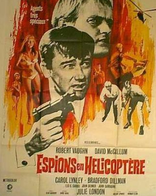 Лео Г. Кэррол и фильм Шпионы на вертолетах (1968)