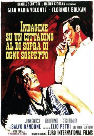 Джан Мария Волонте и фильм Следствие по делу гражданина вне всяких подозрений (1969)
