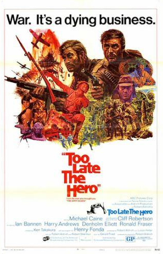 Майкл Кейн и фильм Слишком поздно, герой (1970)