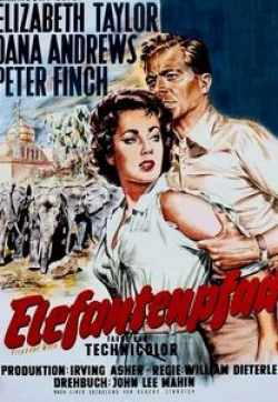 Питер Финч и фильм Слоновья тропа (1954)