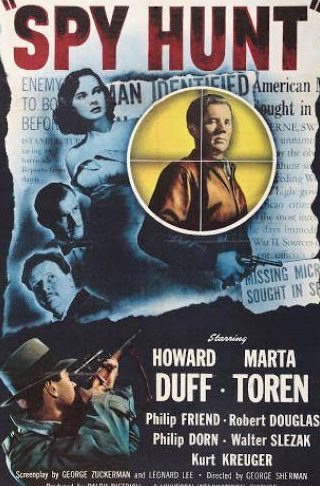 Говард Дафф и фильм Spy Hunt (1950)