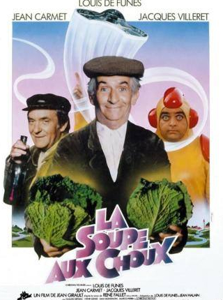 Луи Де Фюнес и фильм Суп из капусты (1981)