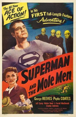 Джефф Кори и фильм Супермен и люди-кроты (1951)