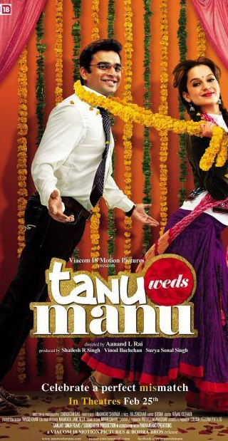 Кангана Ранаут и фильм Свадьба Тану и Ману (2011)