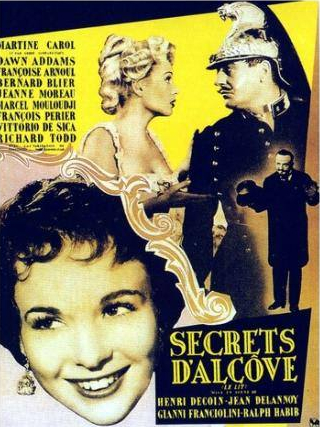 Жанна Моро и фильм Тайны алькова (1954)