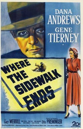 Гэри Меррил и фильм Там, где кончается тротуар (1950)