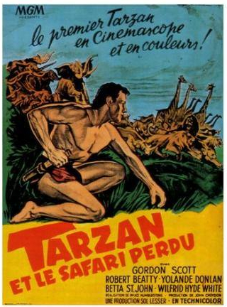 Гордон Скотт и фильм Тарзан и неудачное сафари (1957)