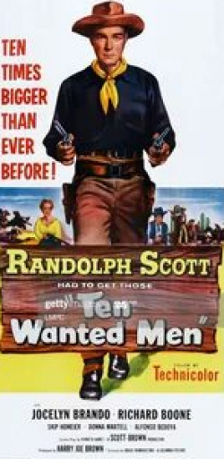Жослин Брандо и фильм Ten Wanted Men (1955)