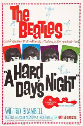 кадр из фильма The Beatles: Вечер трудного дня