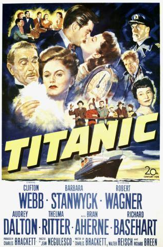 Роберт Вагнер и фильм Титаник (1953)