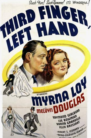 Мирна Лой и фильм Третий палец, левая рука (1940)