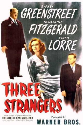 Сидни Гринстрит и фильм Три незнакомца (1946)