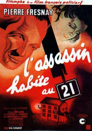 Жан Тиссье и фильм Убийца живет в доме... №21 (1942)