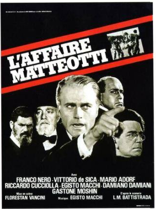 Марио Адорф и фильм Убийство Маттеотти (1973)