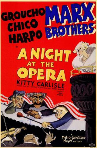 Харпо Маркс и фильм Вечер в опере (1935)