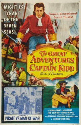 Джон Кроуфорд и фильм Великие приключения Капитана Кидда (1953)